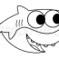 17 free baby shark coloring pages printable