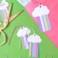 diy rainbow gift tags club crafted