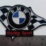 bmw flag racing sport patch motorcycle