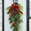 christmas swag wreath for your front door