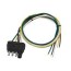 wesbar 4 flat connector harness