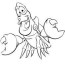 101 little mermaid coloring pages