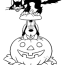 halloween day coloring pages drawings