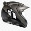 stack negro cascos yc motorcycle helmet