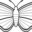 simple butterfly coloring pages 36