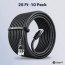 buy gearit cat 6 ethernet cable 25 ft