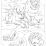 coloring book animals j to z