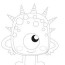 monster coloring pages free printables