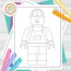printable lego coloring pages for kids