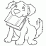 dog coloring book page coloring home