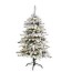 4 ft pre lit decorated christmas tree