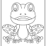 frog coloring pages updated 2022