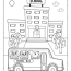 school bus coloring page planerium