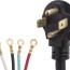 30 amp 4 prong dryer cord