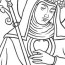 saint coloring pages the catholic kid