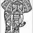 big elephant coloring pages