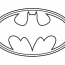 batman logo coloring page coloring