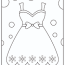 printable dress coloring pages updated