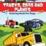 trucks cars and planes coloring book