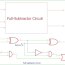 full subtractor circuit and its