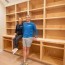 build diy bookshelves for built ins