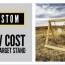 low cost diy steel target stand