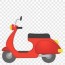 car scooter motorcycle emoji computer