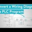 basic wiring diagram to a plc program