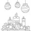 christmas candles coloring pages 8
