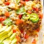 keto mexican ground beef casserole