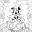 coloring page 4 mickey halloween