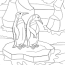 cartoon penguin coloring pages draw swan