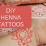 diy henna tattoos easily create your
