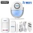 wifi home security alarm system diy kit