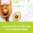 soothing avocado mask recipe w oatmeal