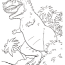 free dinosaur printable coloring pages