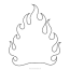 flame coloring page ultra coloring pages