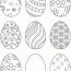 free free printable easter egg coloring