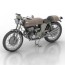 3d model motorcycle category land
