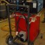 welding cart incorporating toolbox