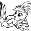 rainbow dash 13 coloring page free