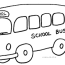 bus coloring pages clip art library