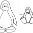 club penguin coloring pages for kids