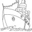 drawing cruise ship paquebot 140788