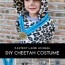 diy kids cheetah halloween costume for