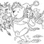 winnie christmas coloring pages it s