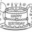 14 happy birthday colouring pages for