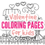 day coloring pages for kids adults