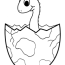 baby dinosaur coloring pages to color