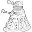 doctor who dalek coloring page